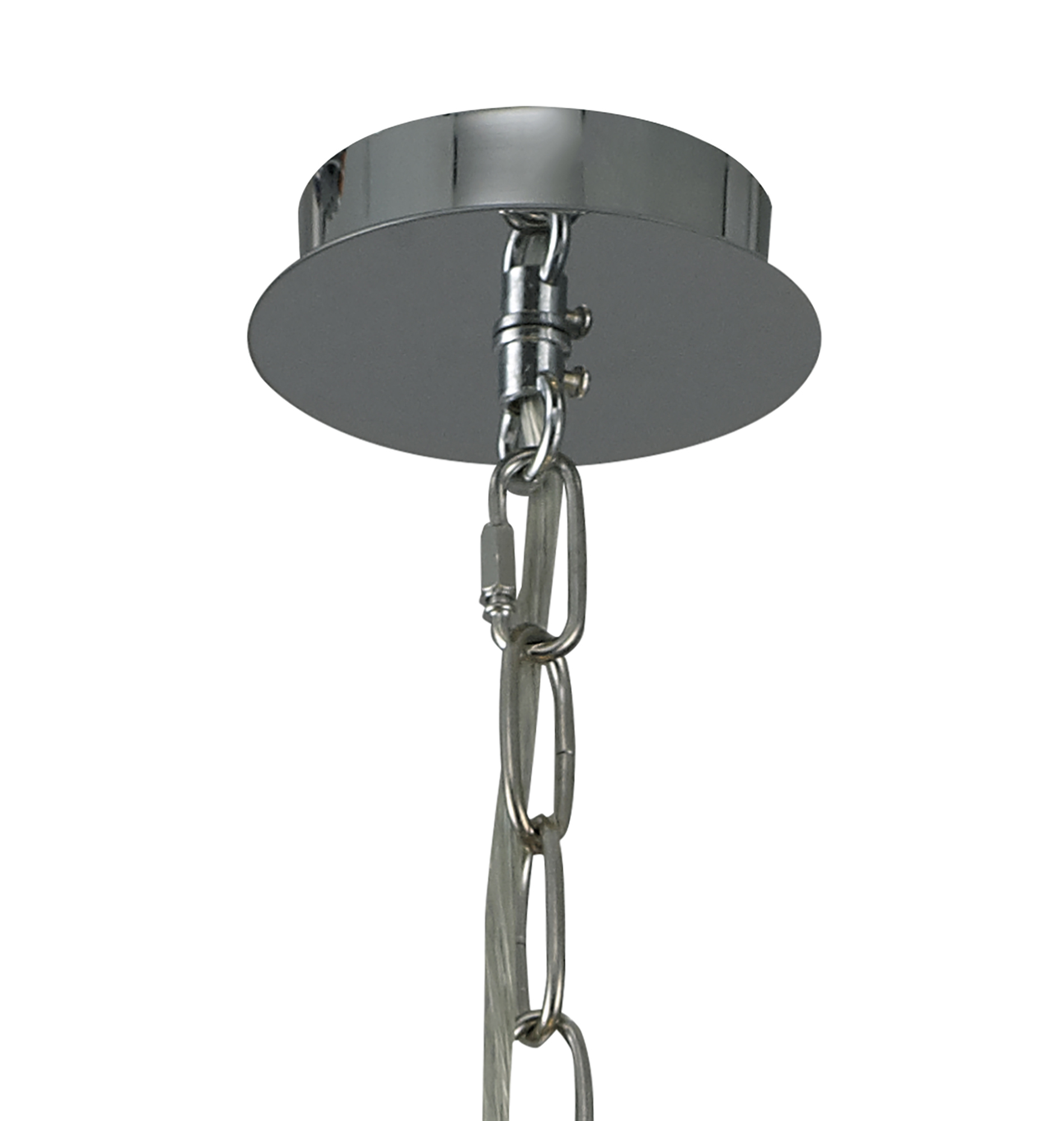 Banyan 50cm 3 Light Pendant Polished Chrome, Black DK0020  Deco Banyan